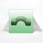 BR كرنك سيفون قصير وصلات سباكه